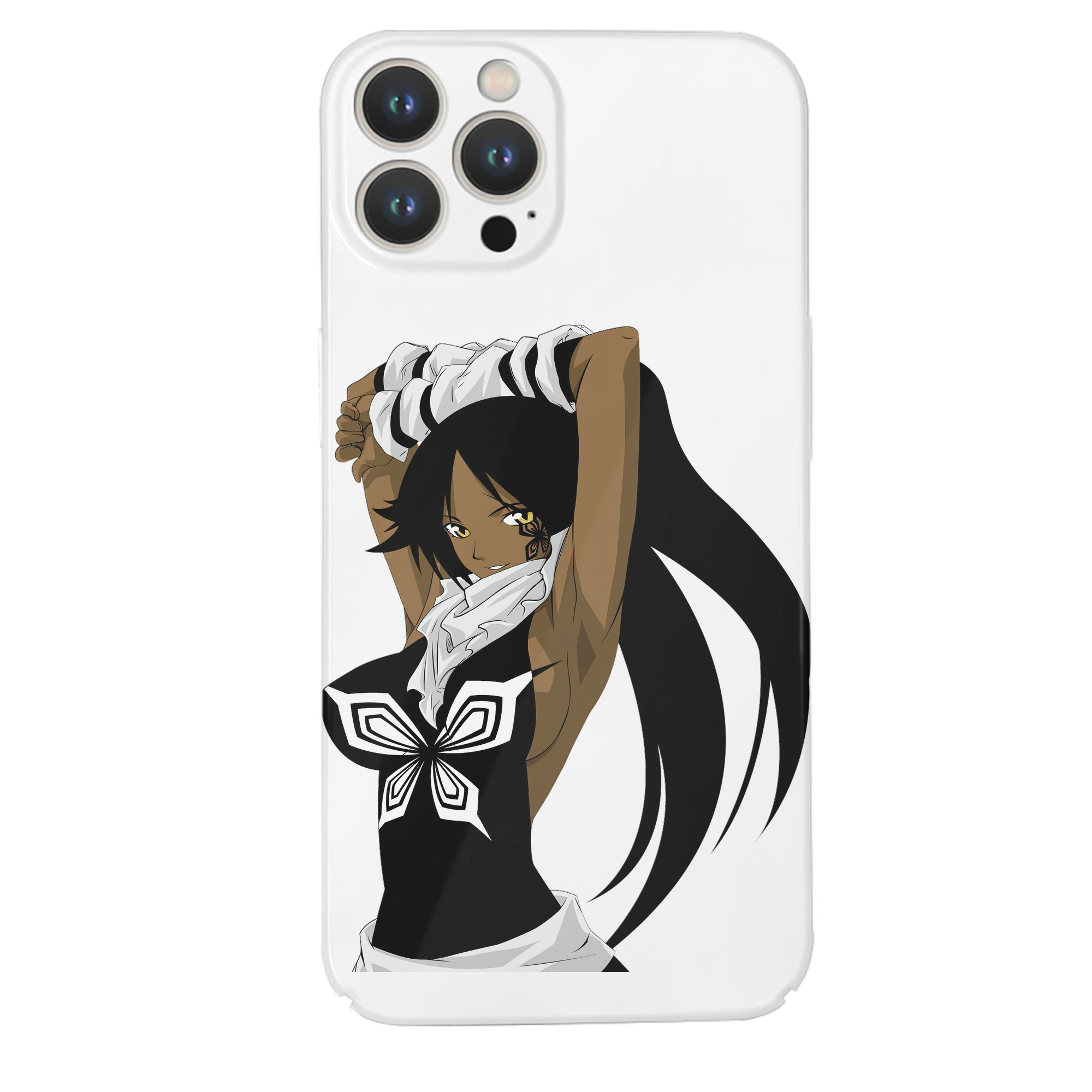 （画像用） ブリーチ 四楓院 夜一（しほういん よるいち） BLEACH Shihouin Yoruichi 【iPhone 14シリーズ対応】ハードケース